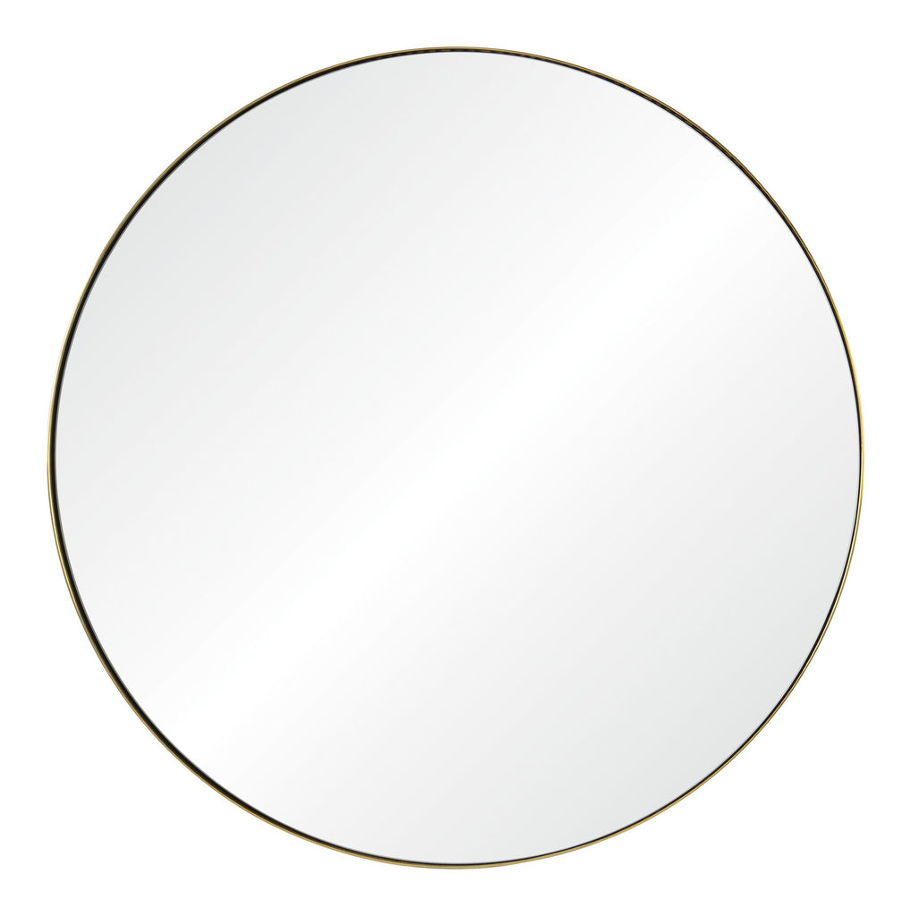 Mirror Home Burnished Brass 48"W x 48"H x 1.25"D Mirror