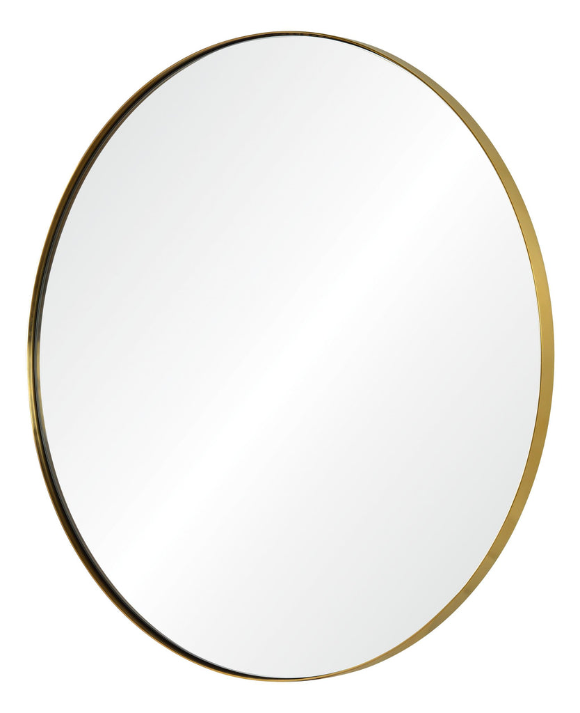 Mirror Home Burnished Brass 48"W x 48"H x 1.25"D Mirror