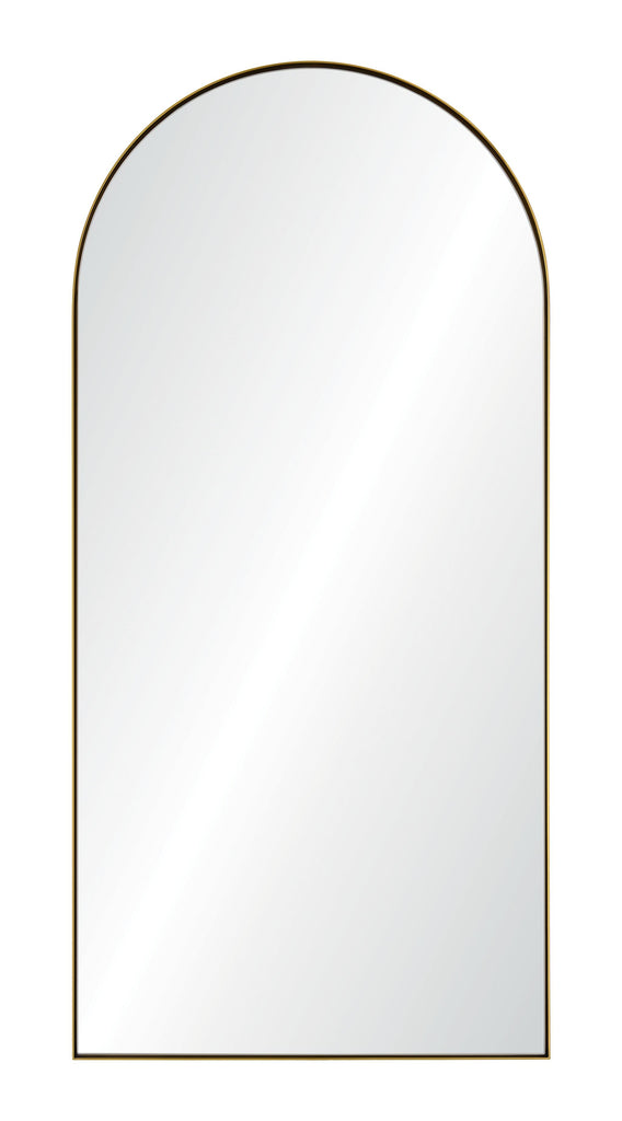 Mirror Home Burnished Brass 22"W x 46"H x 1.25"D Mirror