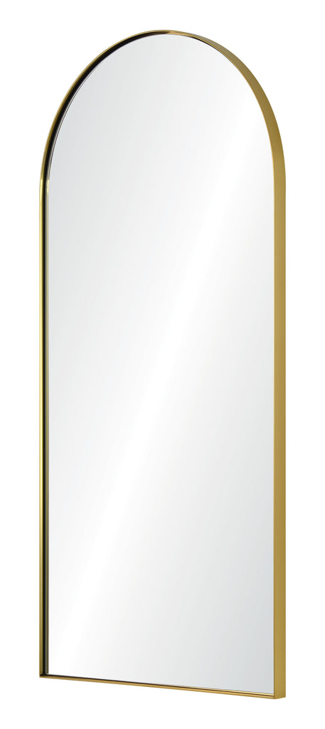 Mirror Home Burnished Brass 22"W x 46"H x 1.25"D Mirror