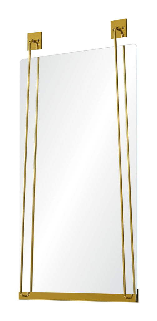 Mirror Home Burnished Brass 24"W x 46"H x 1"D Mirror