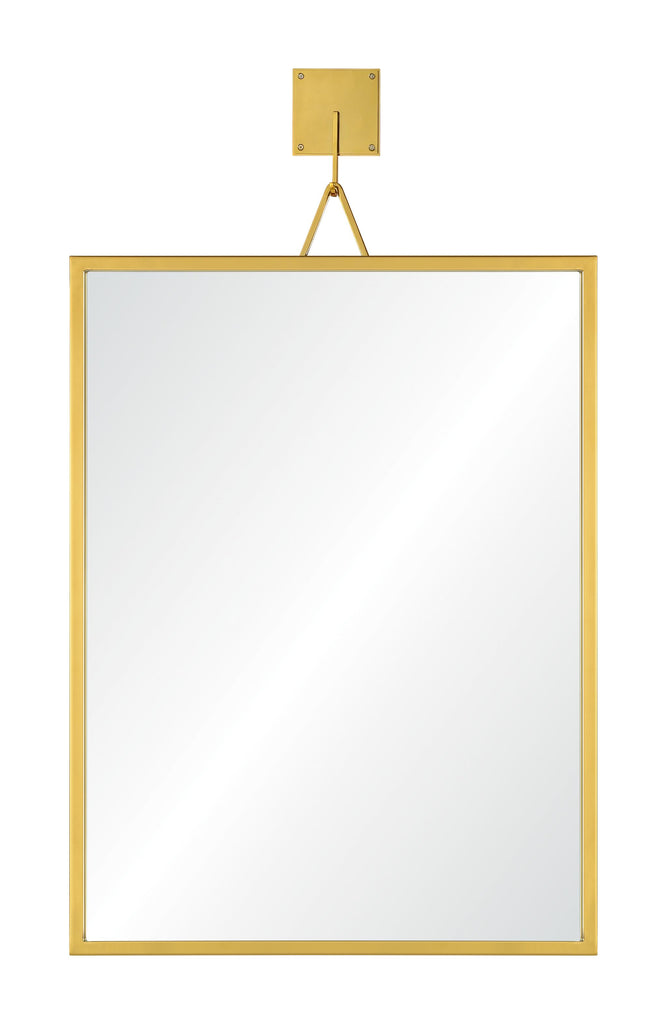 Mirror Home Burnished Brass 30"W x 51"H x 1.19"D Mirror