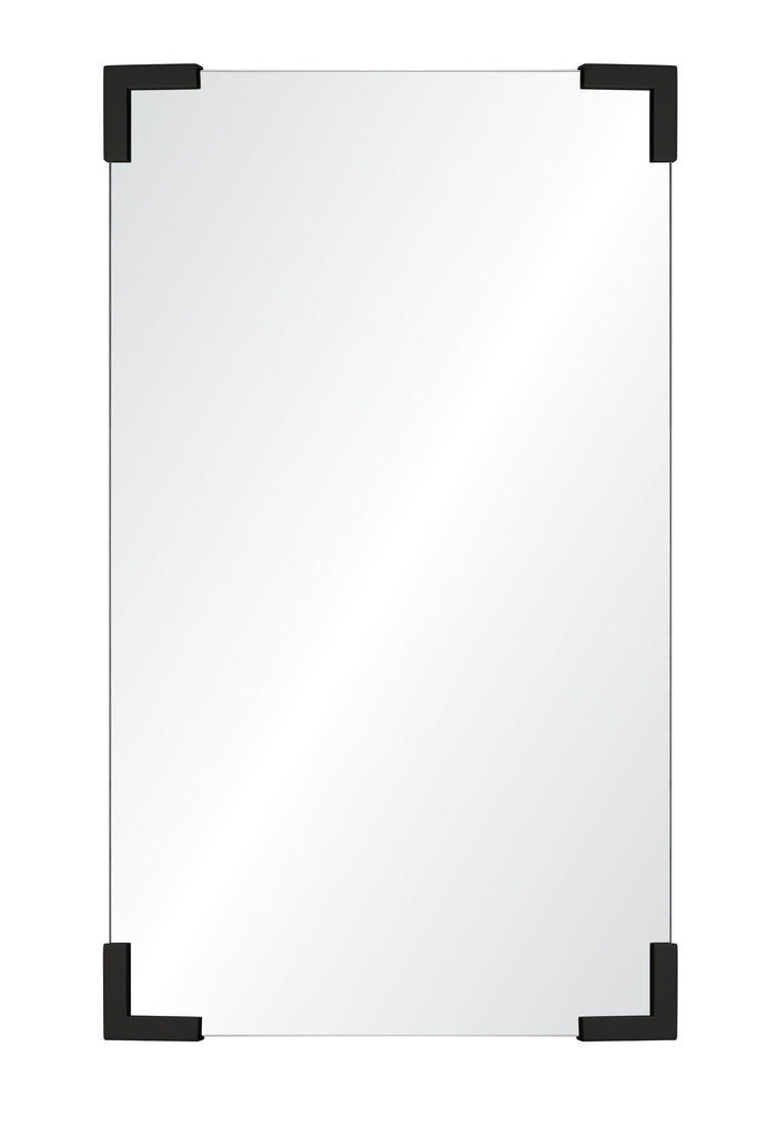 Mirror Home Black Nickel 20"W x 40"H x 1"D Mirror