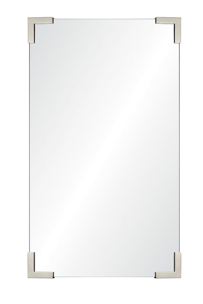 Mirror Home Polished Stainless Steel 20"W x 40"H x 1"D Mirror