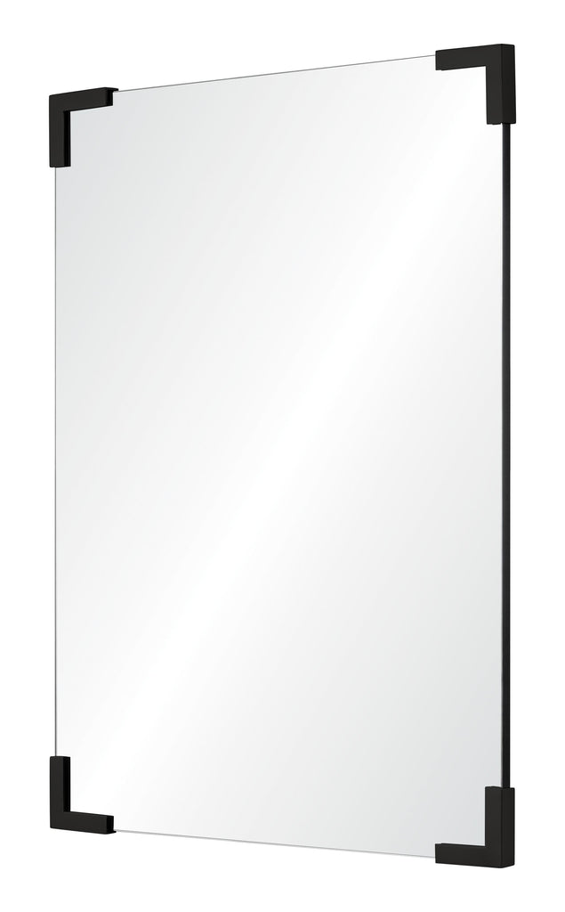 Mirror Home Black Nickel 30"W x 40"H x 1"D Mirror