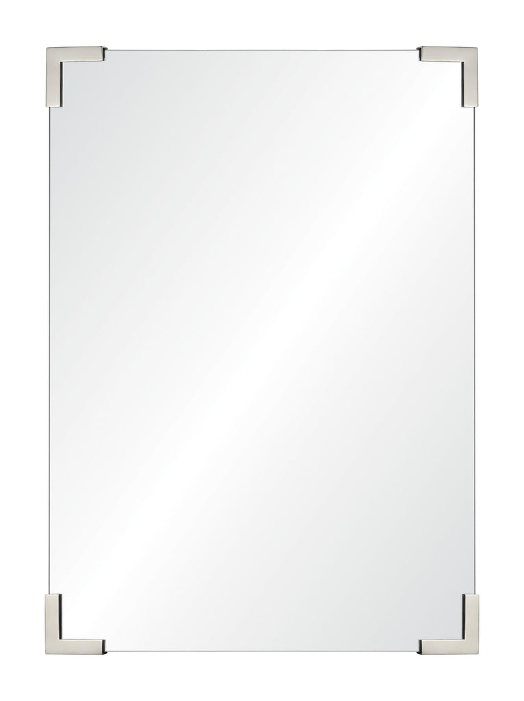 Mirror Home Polished Stainless Steel 30"W x 40"H x 1"D Mirror