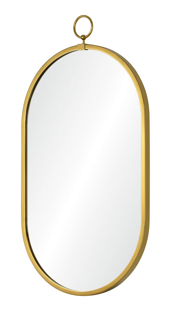 Mirror Home Burnished Brass 26"W x 48"H x 2"D Mirror