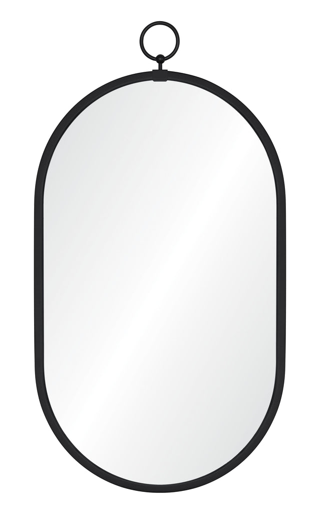 Mirror Home Matte Black 26"W x 48"H x 2"D Mirror