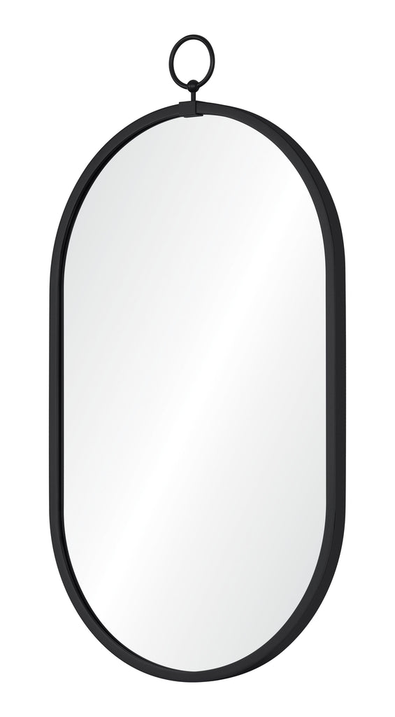 Mirror Home Matte Black 26"W x 48"H x 2"D Mirror