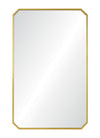 Mirror Home Brushed Brass 30