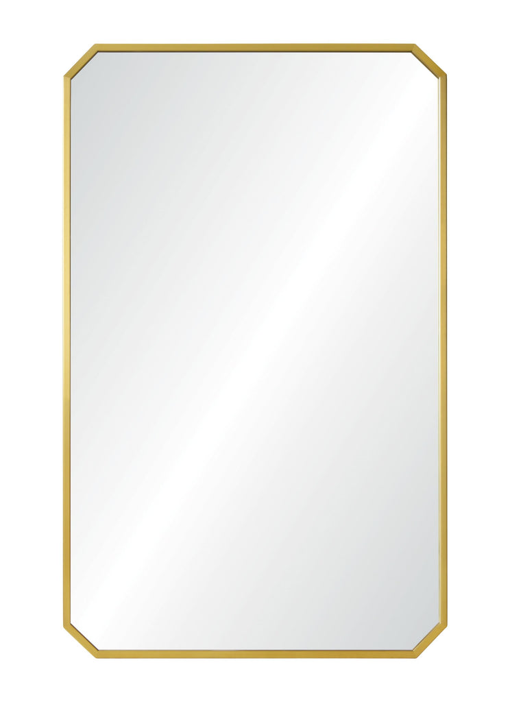 Mirror Home Brushed Brass 30"W x 48"H x 1.19"D Mirror