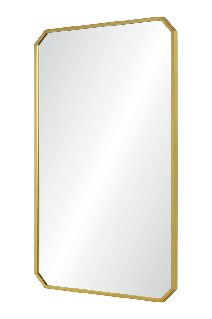 Mirror Home Brushed Brass 30"W x 48"H x 1.19"D Mirror