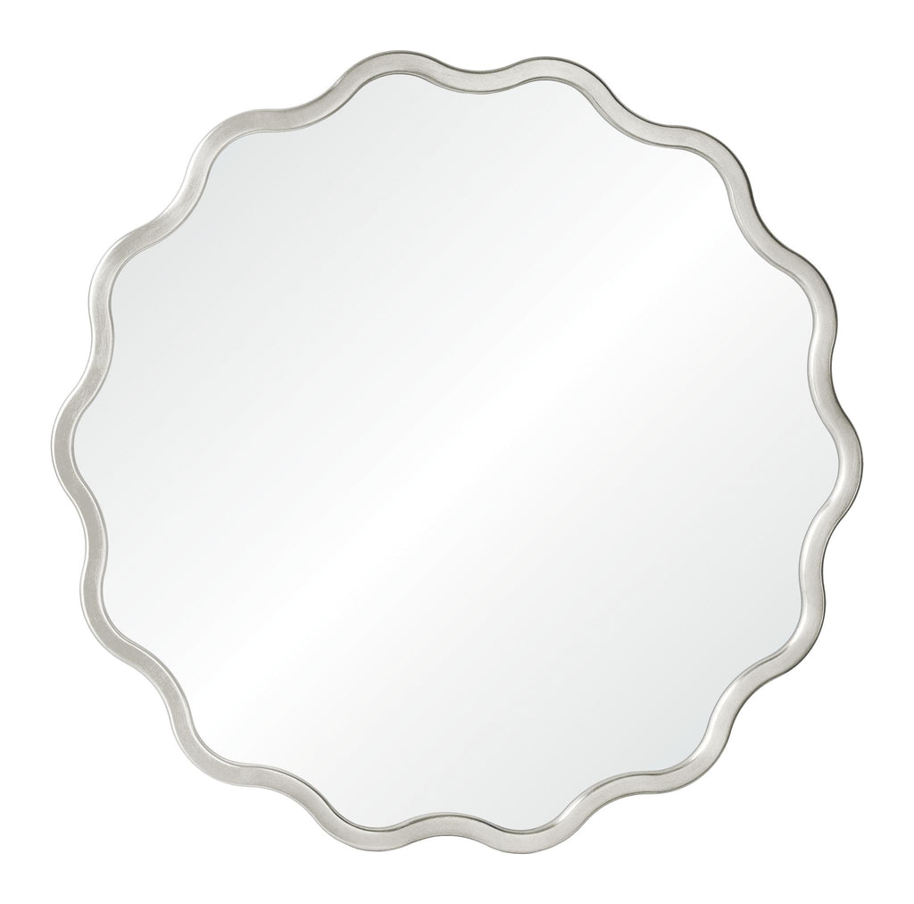 Mirror Home Antiqued Silver Leaf 40"W x 40"H x 1.25"D Mirror