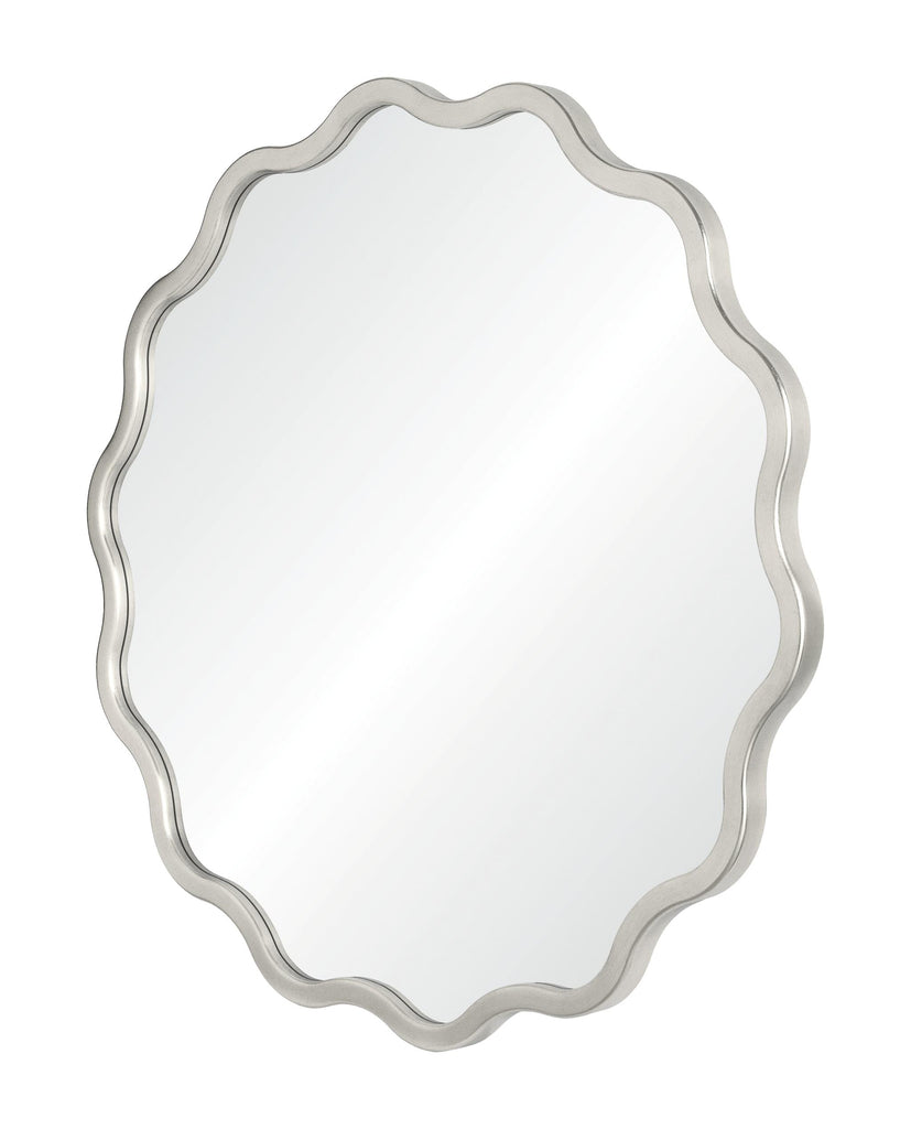 Mirror Home Antiqued Silver Leaf 40"W x 40"H x 1.25"D Mirror