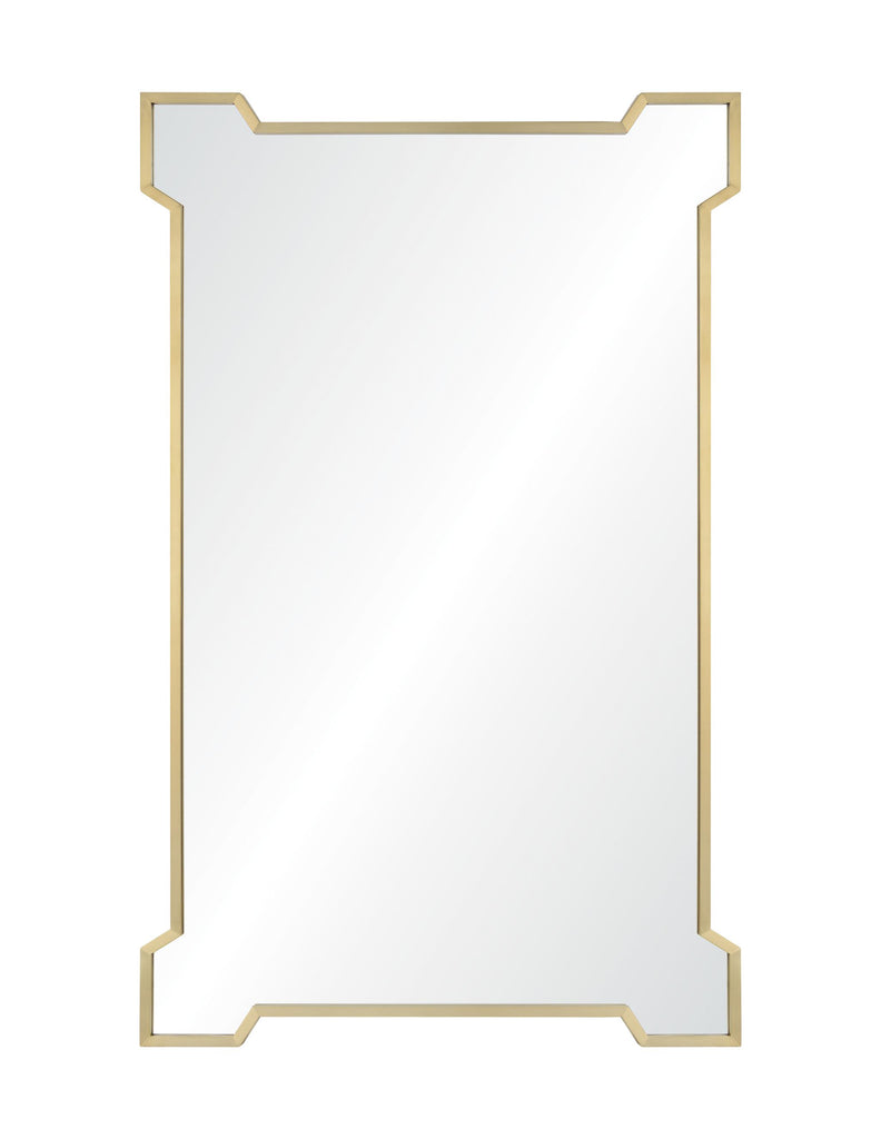 Mirror Home Satin Brass 30"W x 48"H x 1.19"D Mirror