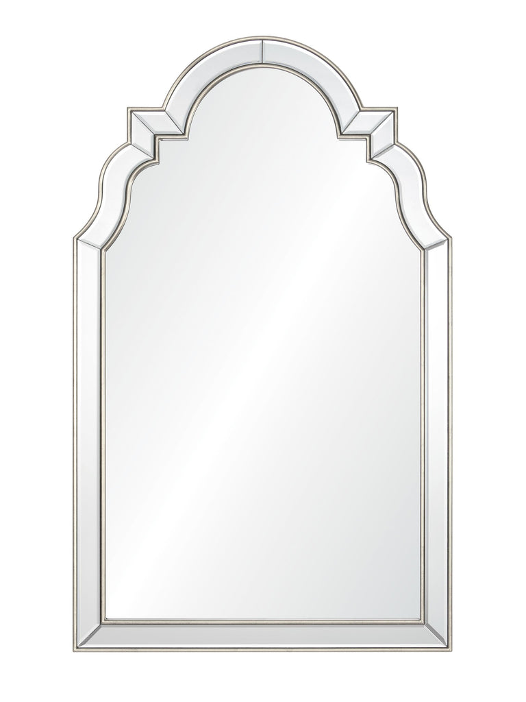 Mirror Home Distressed Silver Leaf  Framed 32"W x 52"H x 1.19"D Mirror