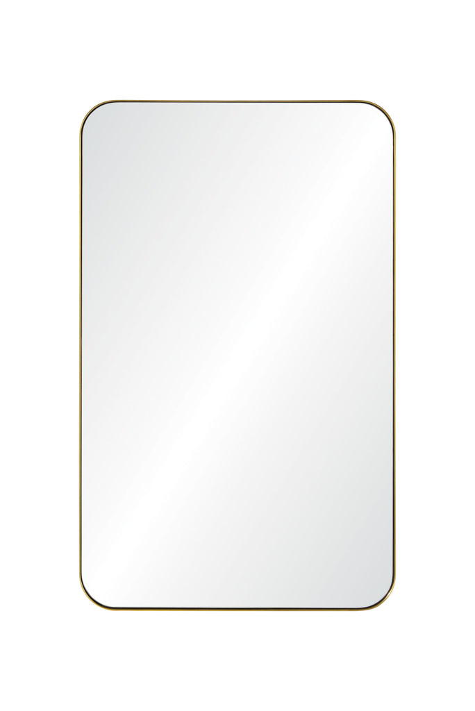 Mirror Home Brushed Brass 26"W x 42"H x 1.25"D Mirror