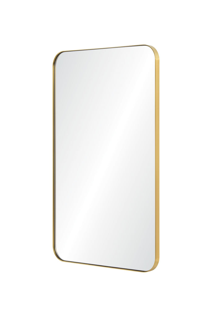 Mirror Home Brushed Brass 26"W x 42"H x 1.25"D Mirror