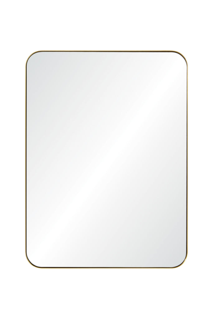 Mirror Home Brushed Brass 30"W x 40"H x 1.25"D Mirror