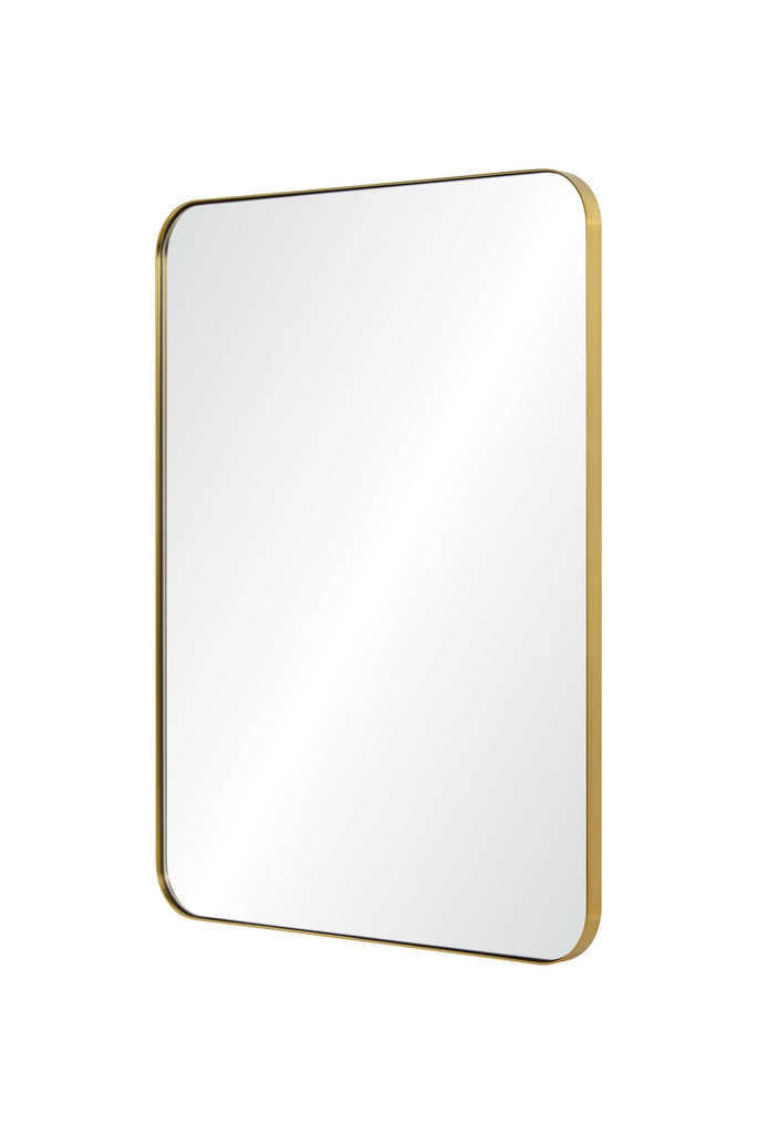 Mirror Home Brushed Brass 30"W x 40"H x 1.25"D Mirror