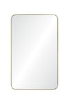 Mirror Home Brushed Brass 30