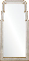 Mirror Home Burnished Gold Leaf  & Antiqued  Framed 24