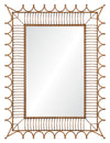 Mirror Home Antiqued Iron Gold 47