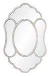 Mirror Home Distressed Silver Leaf 26