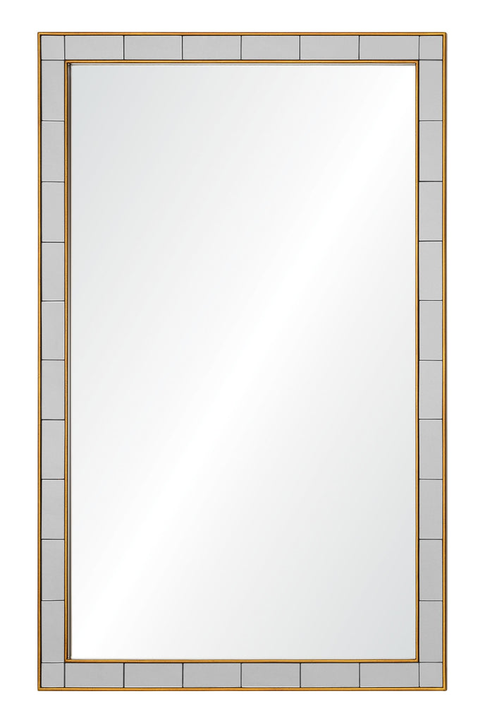 Mirror Home Gold Speckle & Gray 30.25"W x 47.75"H x 1.25"D Mirror