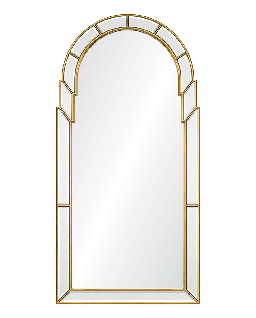 Mirror Home Burnished Gold Leaf  Framed 26"W x 53"H x 1"D Mirror