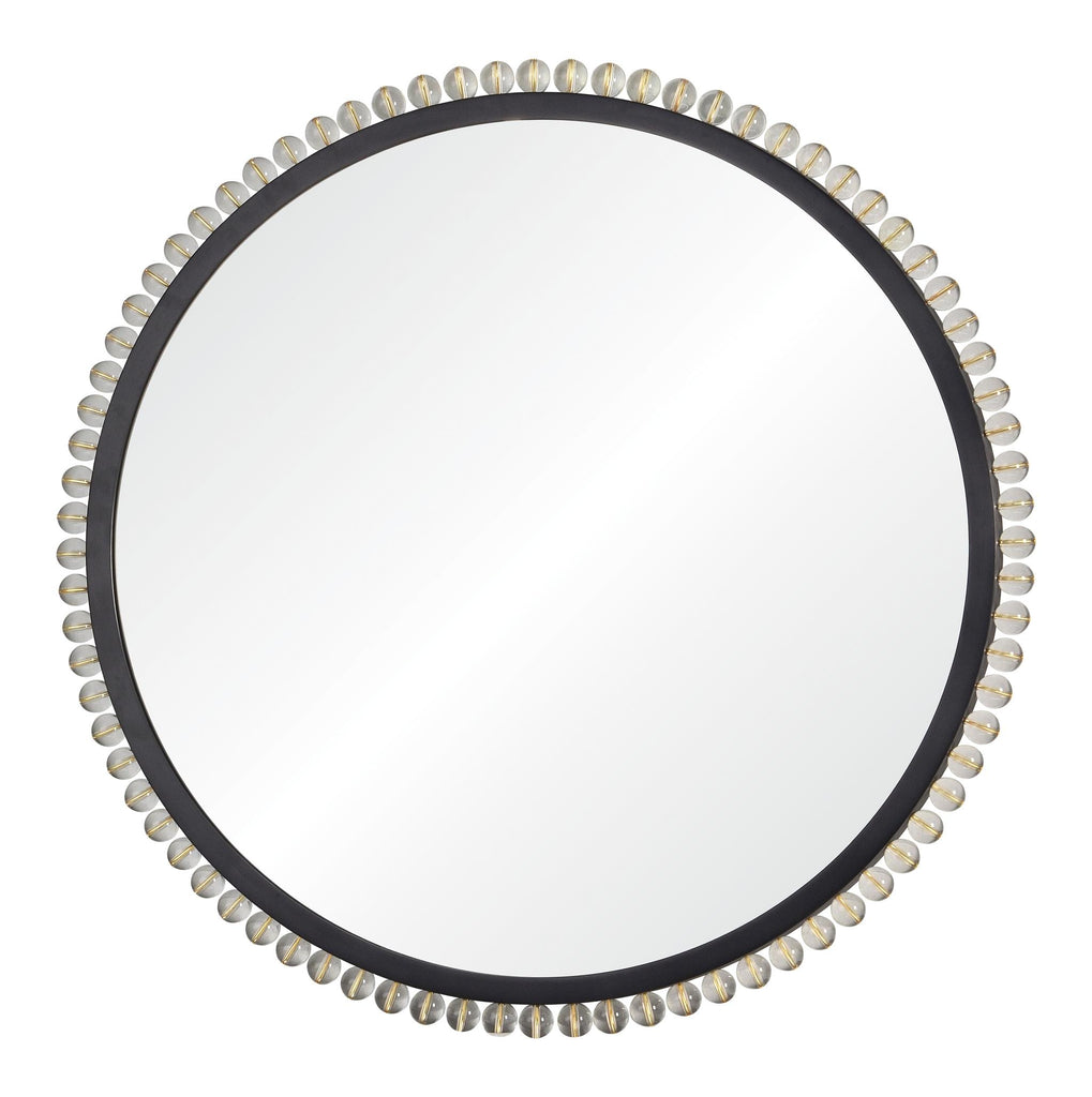 Mirror Home Black Nickel, Brass & Acrylic 36"W x 36"H x 1.25"D Mirror