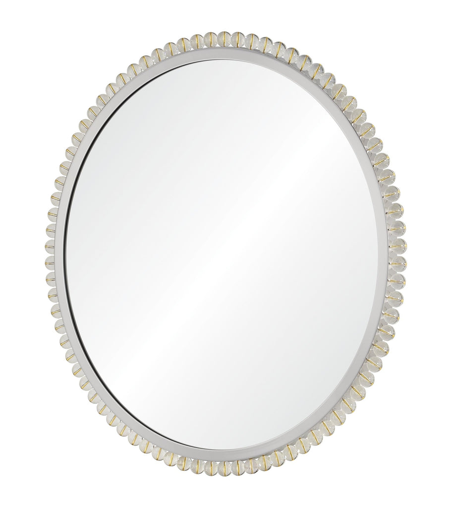 Mirror Home Polished Stainless, Brass & Acrylic 36"W x 36"H x 1.25"D Mirror