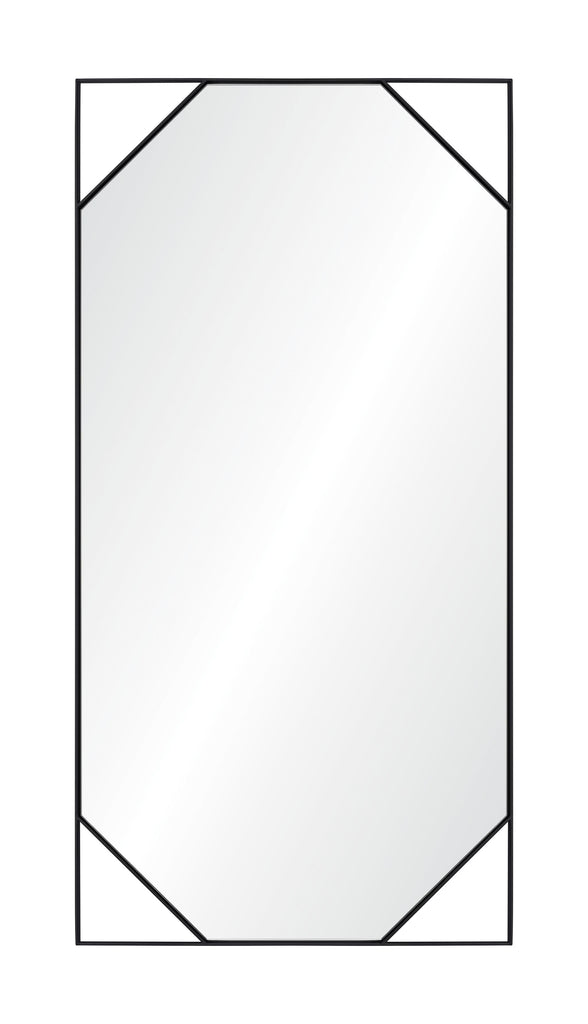 Mirror Home Black Nickel 24"W x 48"H x 1.25"D Mirror