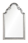 Mirror Home Antiqued  Framed  With Antiqued Silver Leaf Sides 26