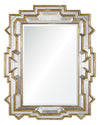 Mirror Home Gilded Gold Leaf & Antiqued 40