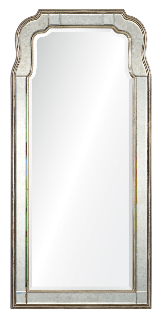 Mirror Home Silver Leaf Queen Anne 24"W x 50"H x 1"D Mirror