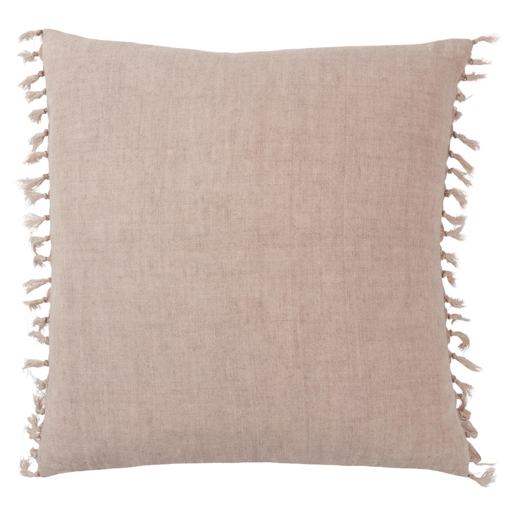 Jaipur Living Jemina Majere Solid Blush 20" x 20" Pillow Cover