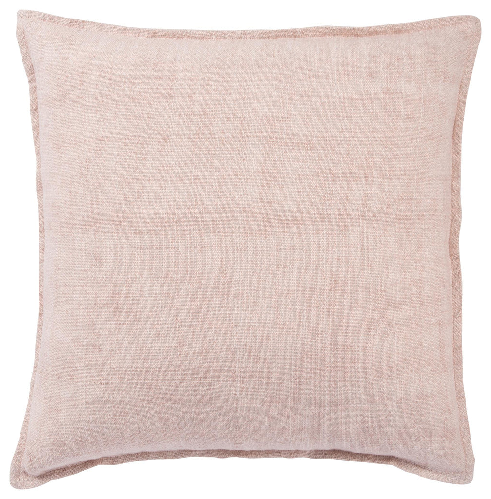 Jaipur Living Burbank Blanche Solid Light Pink 22" x 22" Pillow