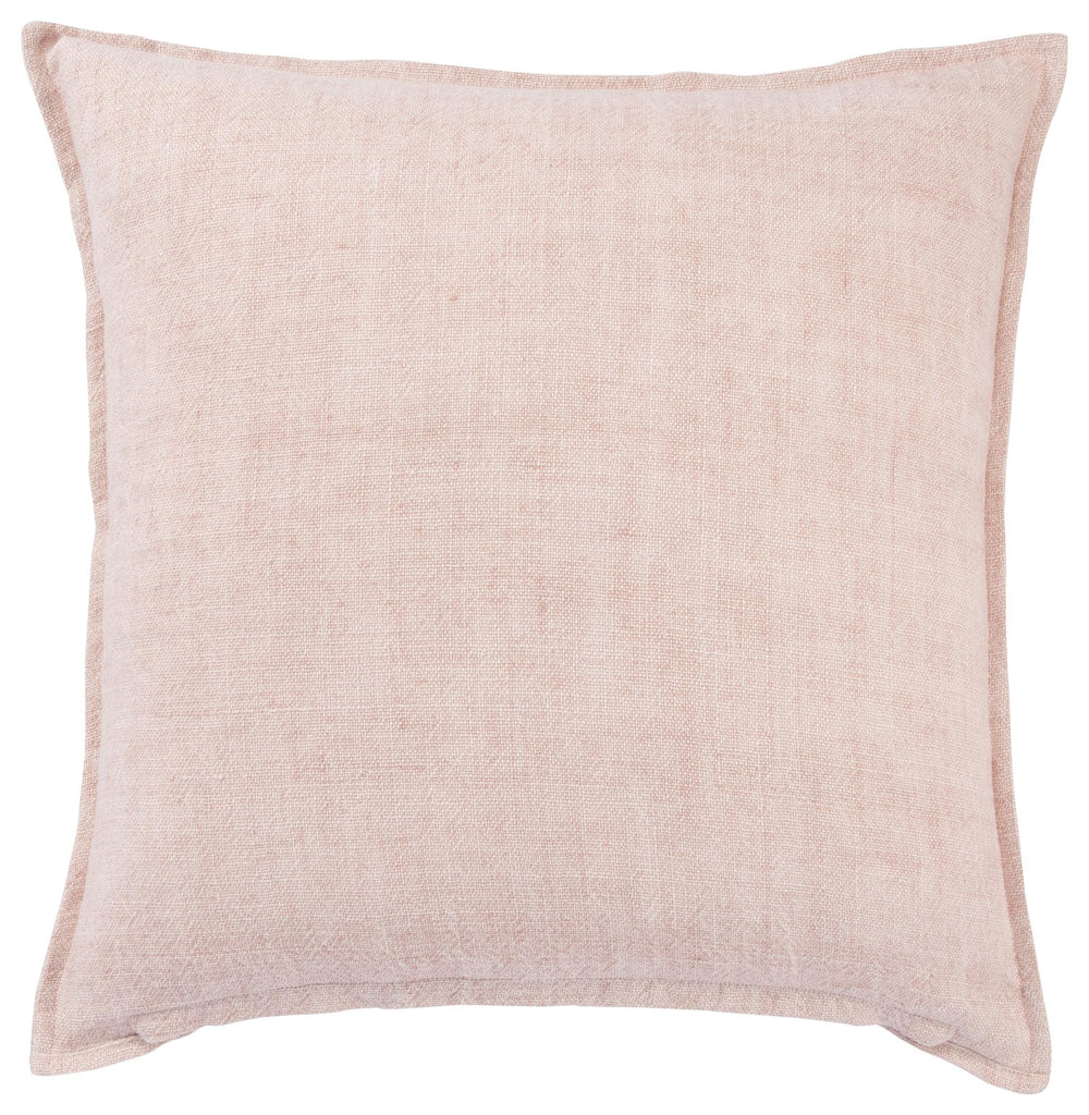 Jaipur Living Burbank Blanche Solid Light Pink 22" x 22" Pillow