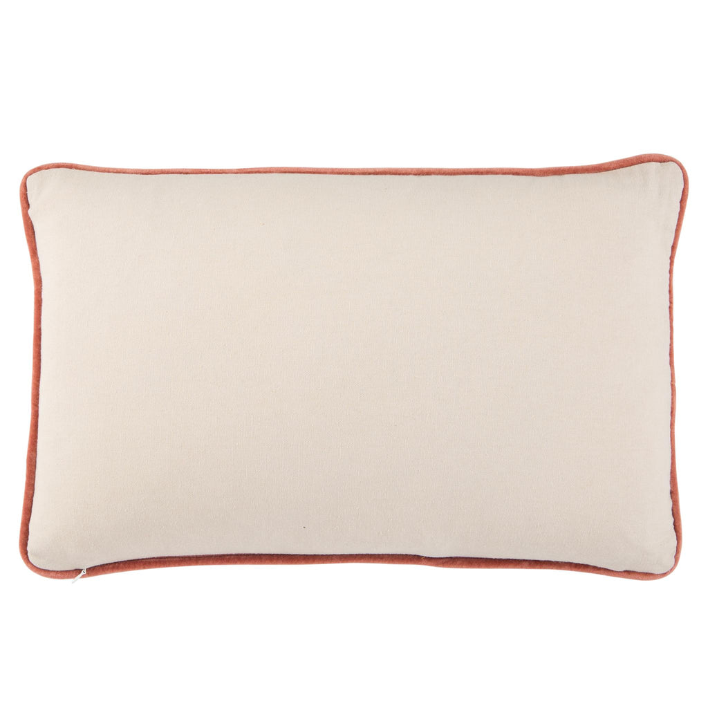 Jaipur Living Emerson Lyla Solid Gold / Cream 13" x 21" Pillow