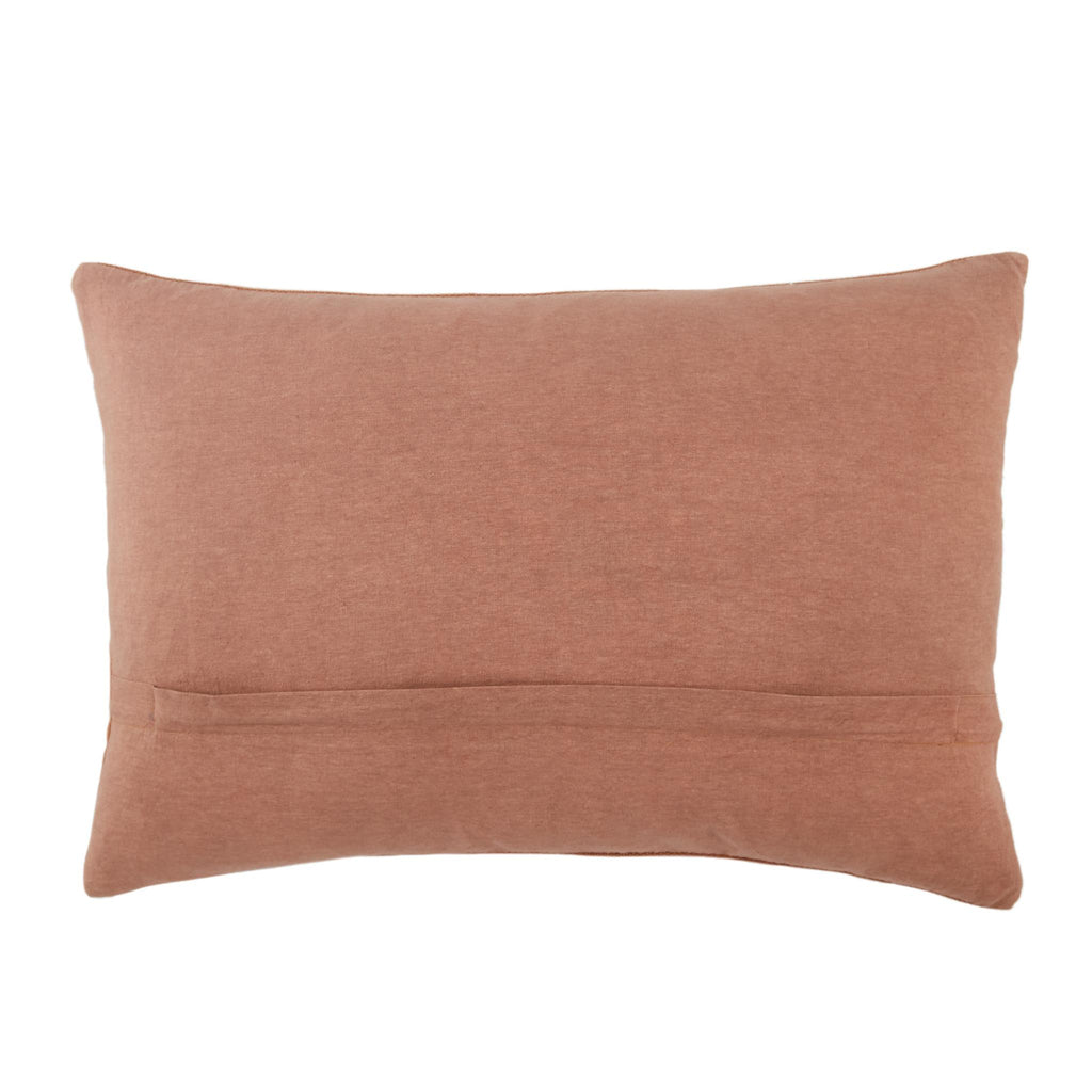 Jaipur Living Emani Ikenna Tribal Terracotta / Cream 16" x 24" Pillow