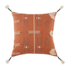 Jaipur Living Nagaland Pillow Longwa Tribal Terracotta / Cream 18