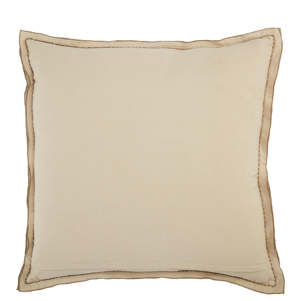 Jaipur Living Lexington Norwood Stripes Beige 26" x 26" Pillow