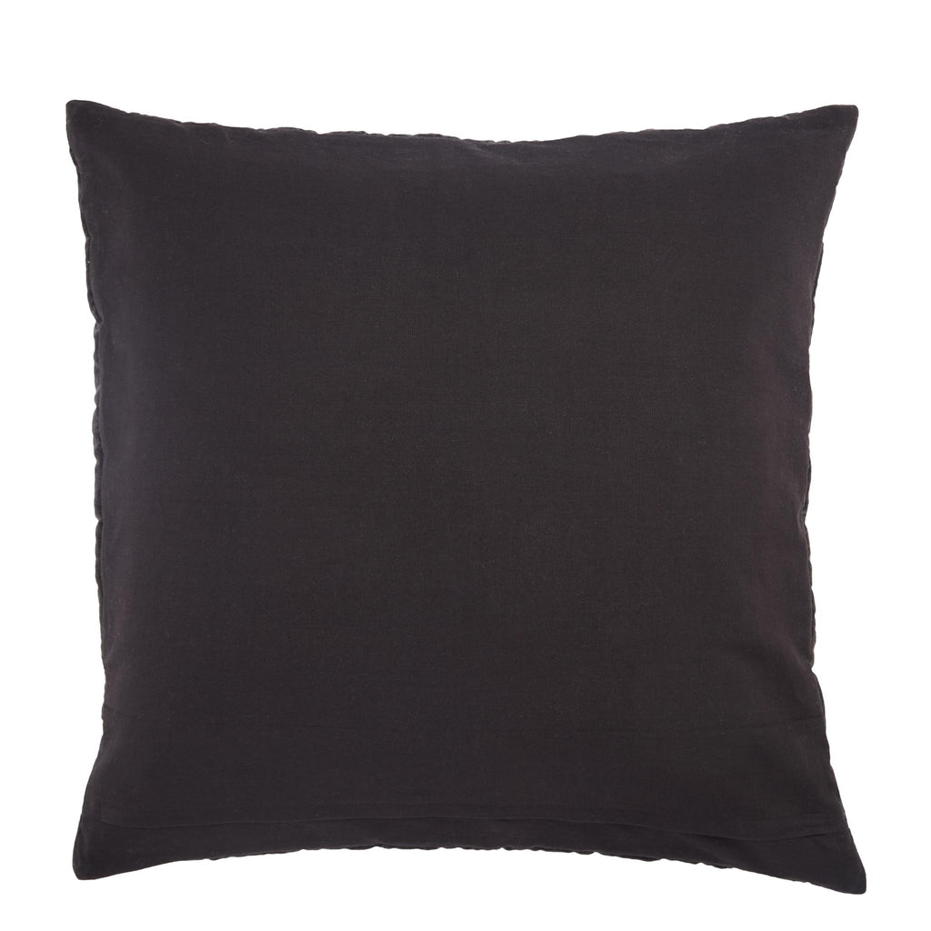 Jaipur Living Lexington Winchester Solid Dark Gray 26" x 26" Pillow