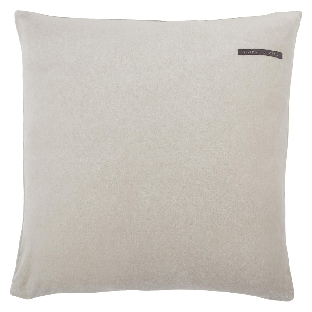 Jaipur Living Mezza Birch Trellis Gray / Cream 22" x 22" Pillow