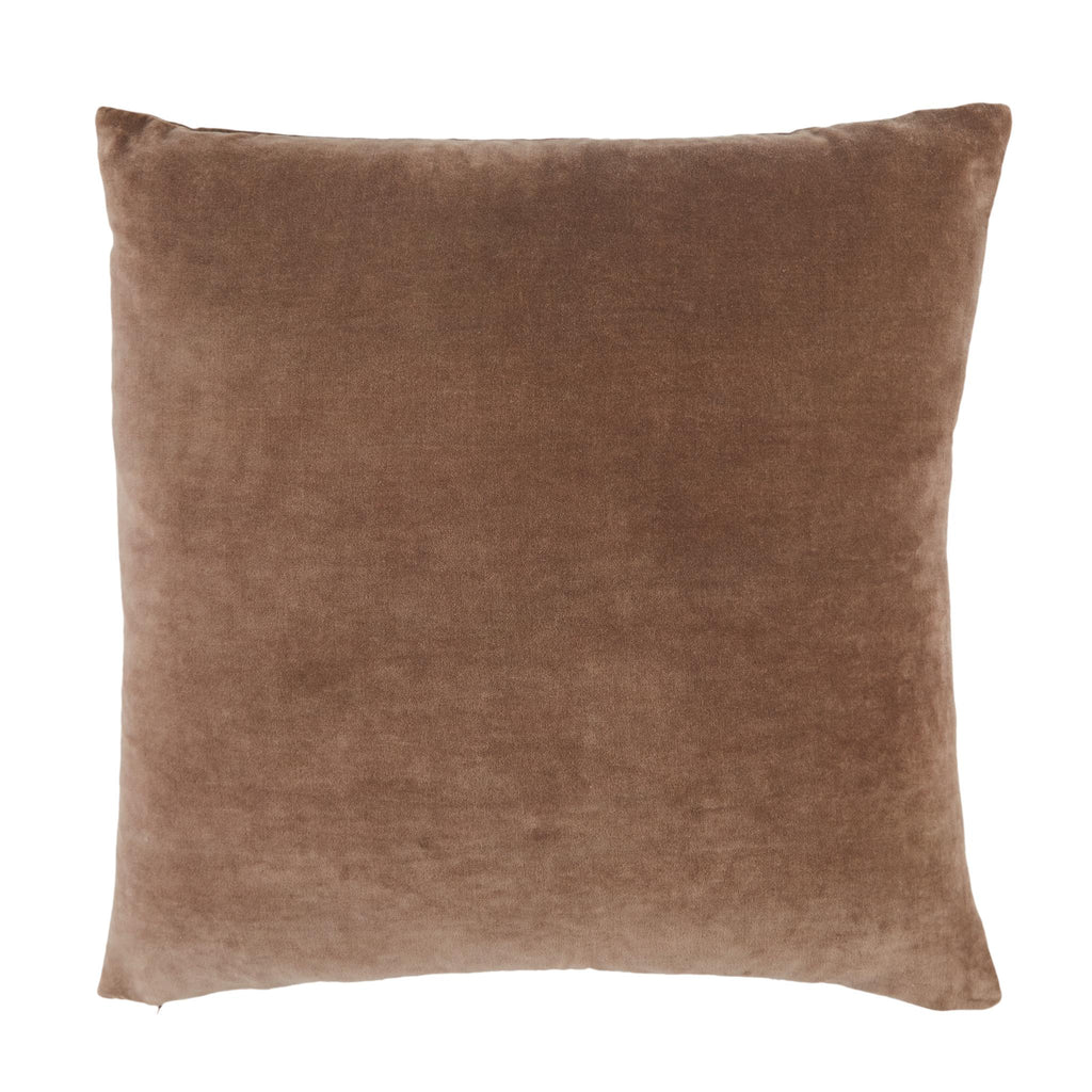 Jaipur Living Mezza Birch Trellis Brown / Cream 22" x 22" Pillow