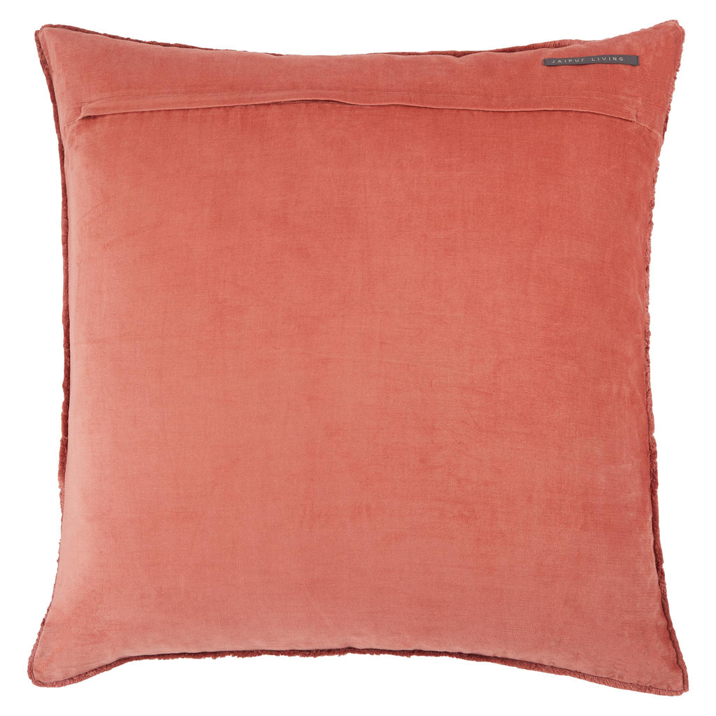 Jaipur Living Nouveau Sunbury Solid Pink 26" x 26" Pillow