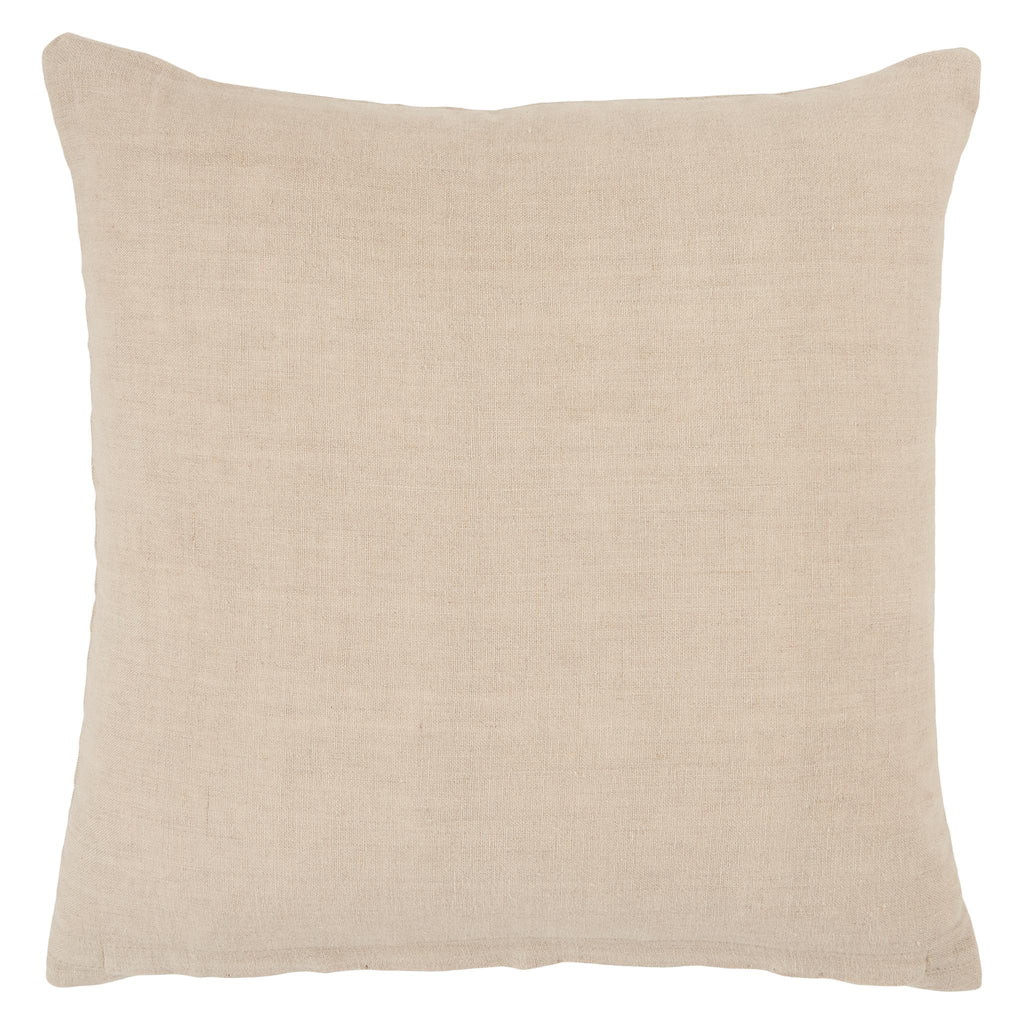 Jaipur Living Galley Lautner Geometric Light Taupe 18" x 18" Pillow