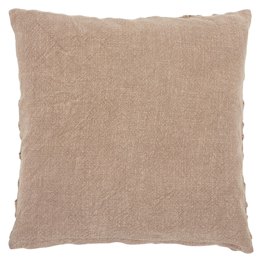 Jaipur Living Boxwood Espanola Trellis Taupe 18" x 18" Pillow