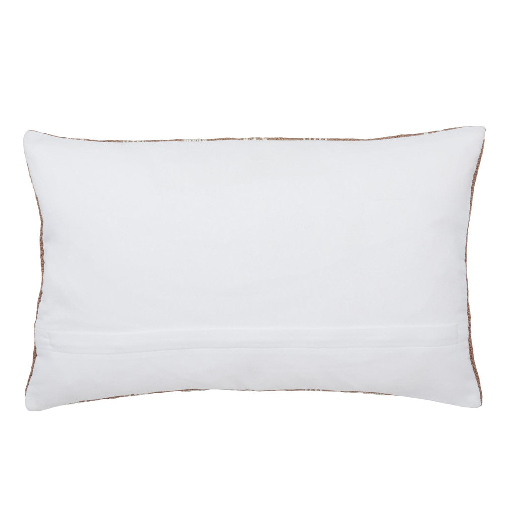 Jaipur Living Reed Austrel Ombre Gray / White 13" x 21" Pillow